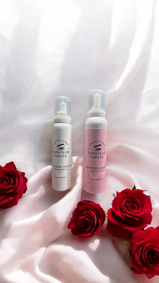 Whipped lash cleanser
